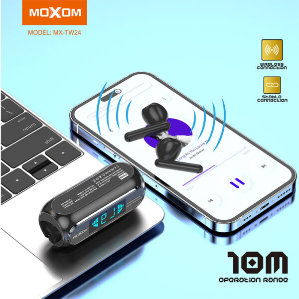 Slusalice Bluetooth Moxom MX-TW24 - Image 2